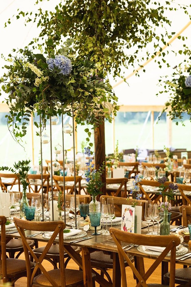 Budget-Friendly Greenery Centerpieces