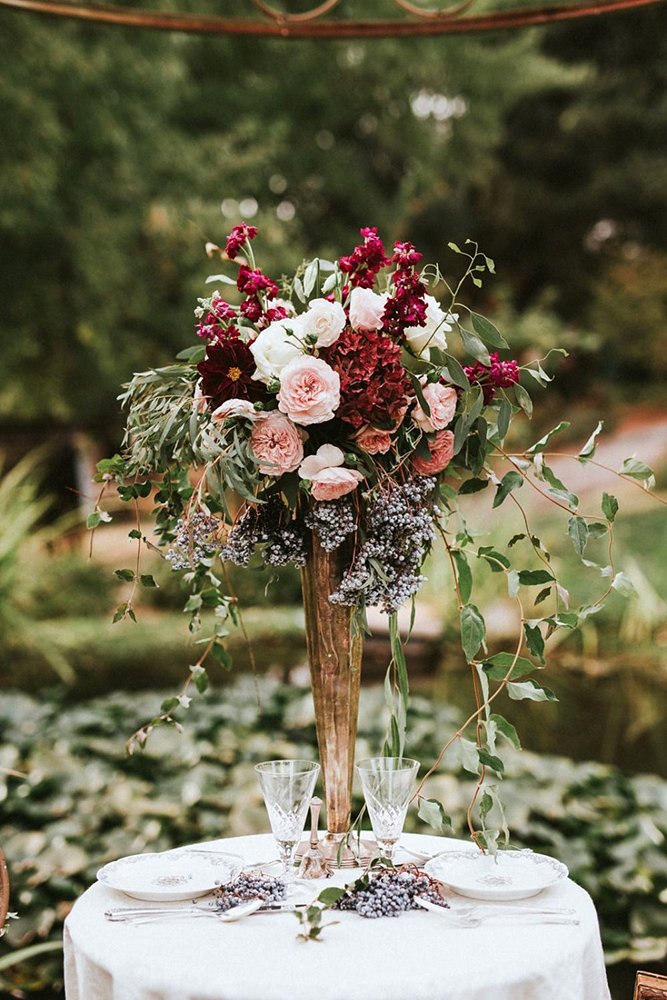 Bohemian Wedding Centerpieces