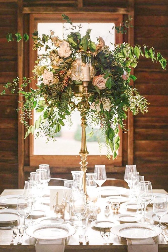 Spring Wedding Centerpieces