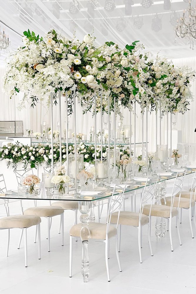 Soft Rosy Wedding Centerpiece Ideas