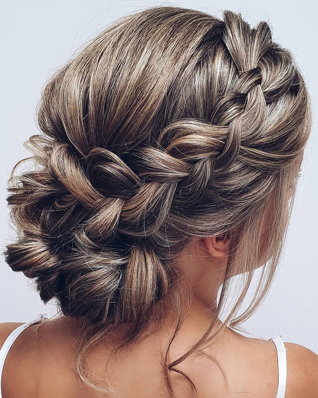 Braided Wedding Hairstyles For Medium Hair