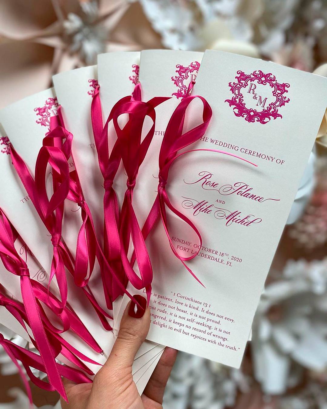 Wedding Program Design Ideas And Advice