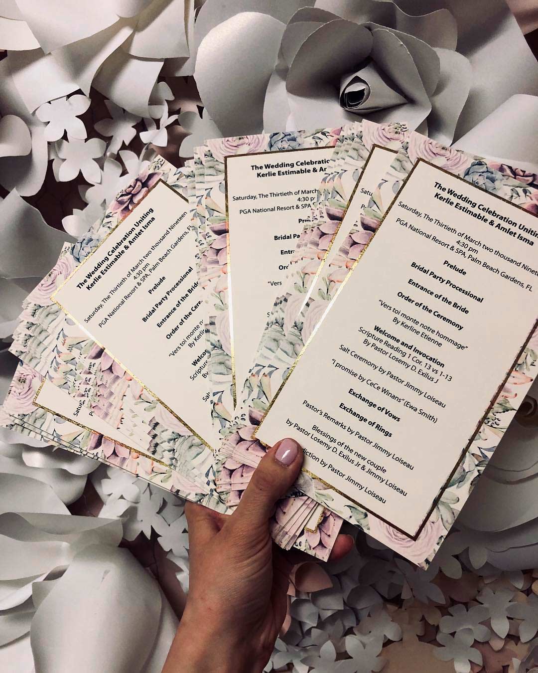 Wedding Program Design Ideas And Advice