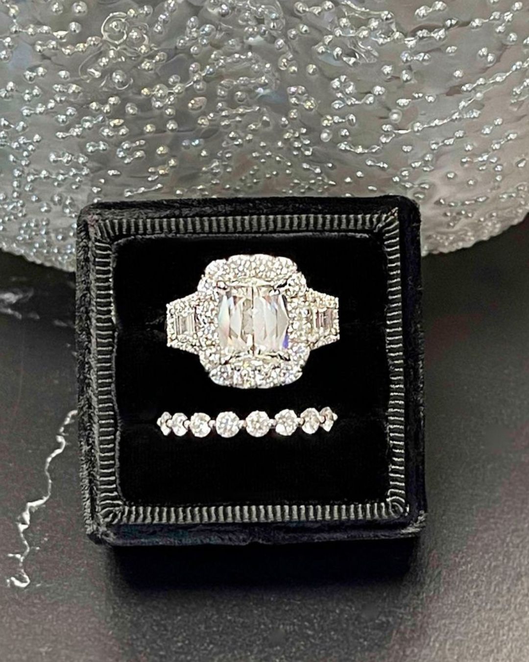 Floral-Inspired Vintage Wedding Rings
