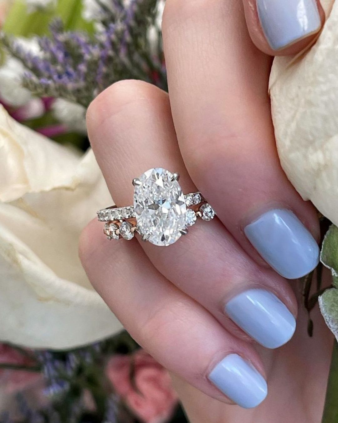 Floral-Inspired Vintage Wedding Rings