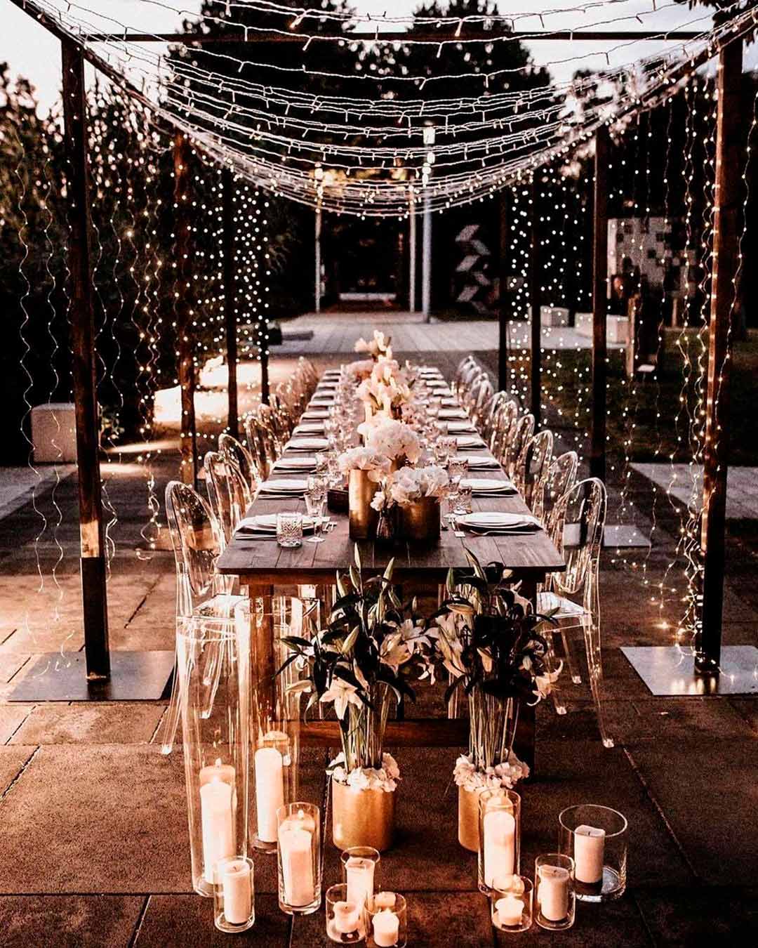 Will your whole wedding take place at home?