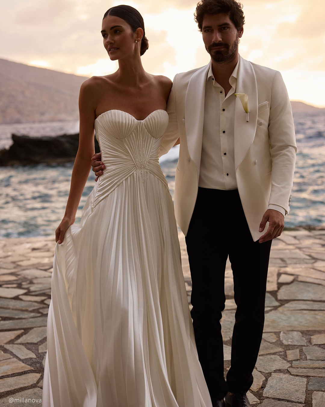 Empire Wedding Dresses Greek Designers