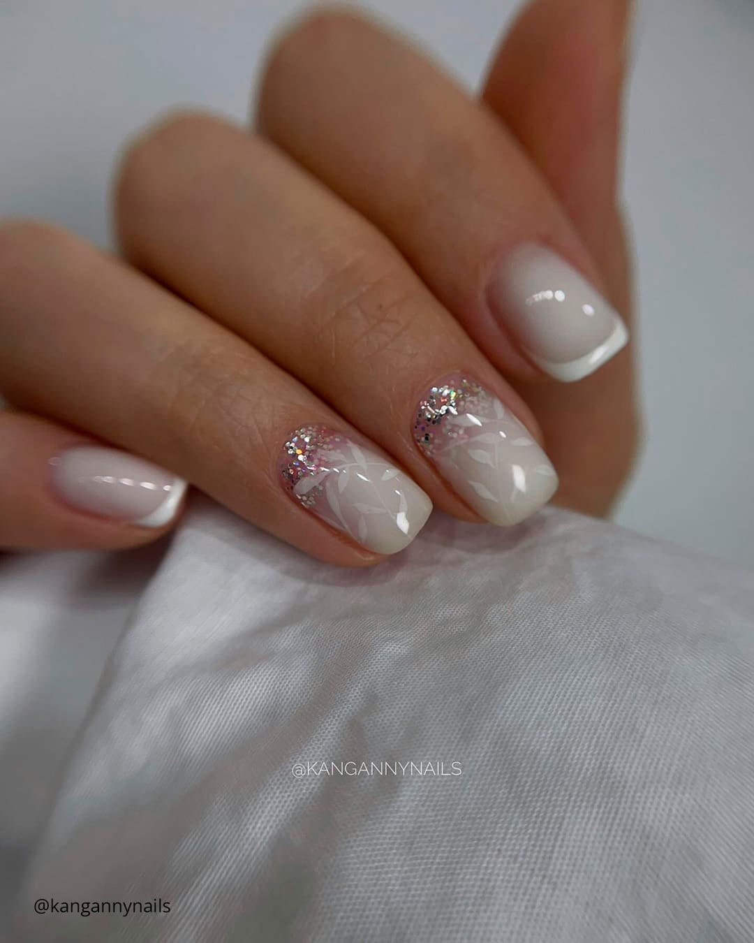 Pearls Nail Ideas French Tip