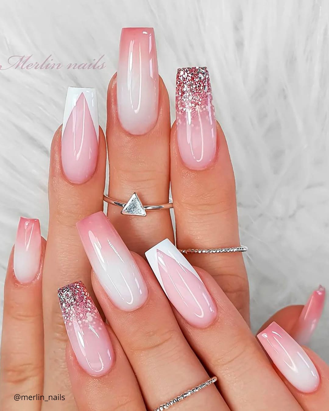 French Tip Nail Art for Weddings