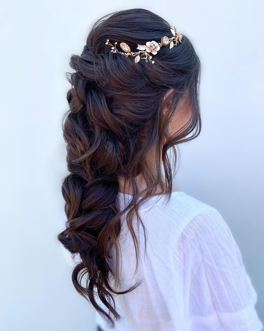 Simple Wedding Hairstyles With Headband