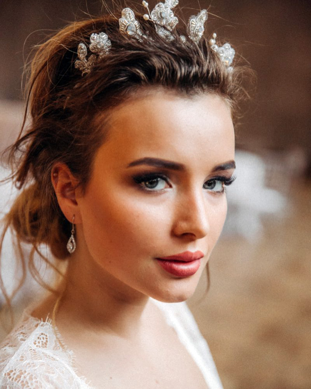 Wedding Hairstyles With Headband And Veil