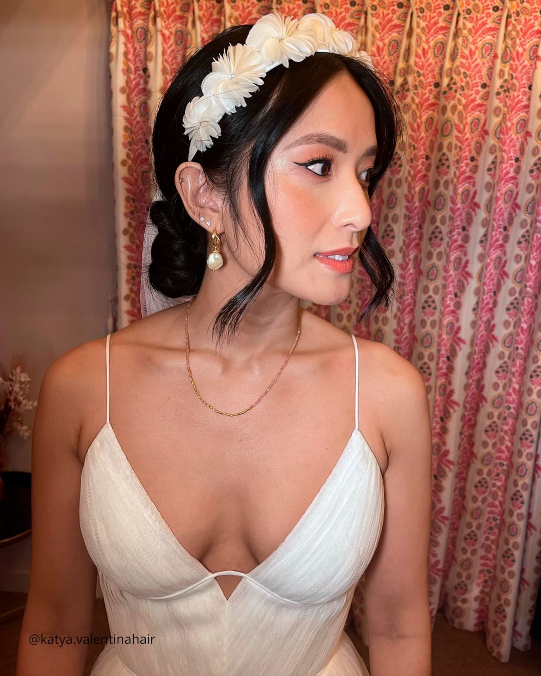Medium Wedding Hair With Headband