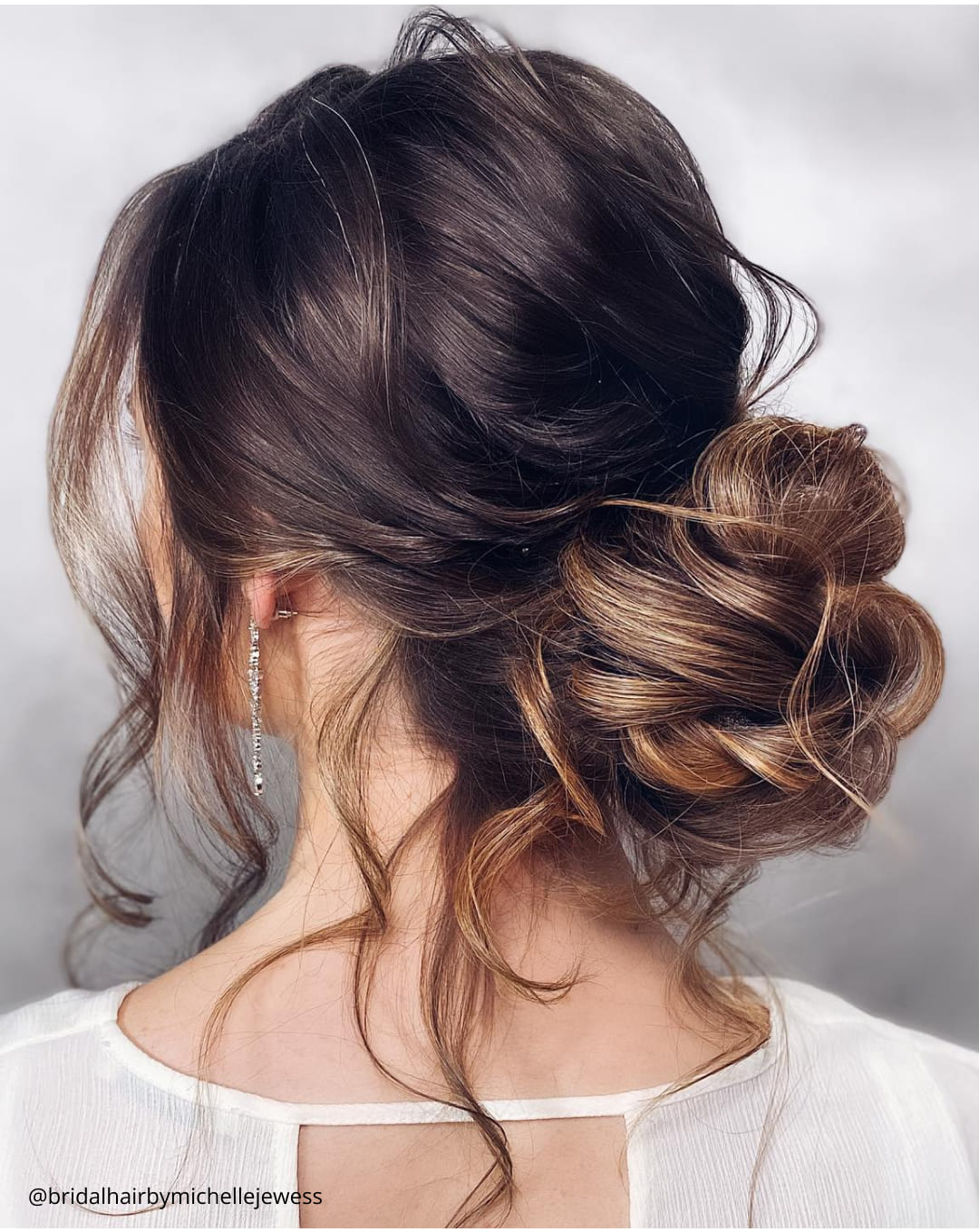 Wedding Hairstyles Low Side Bun