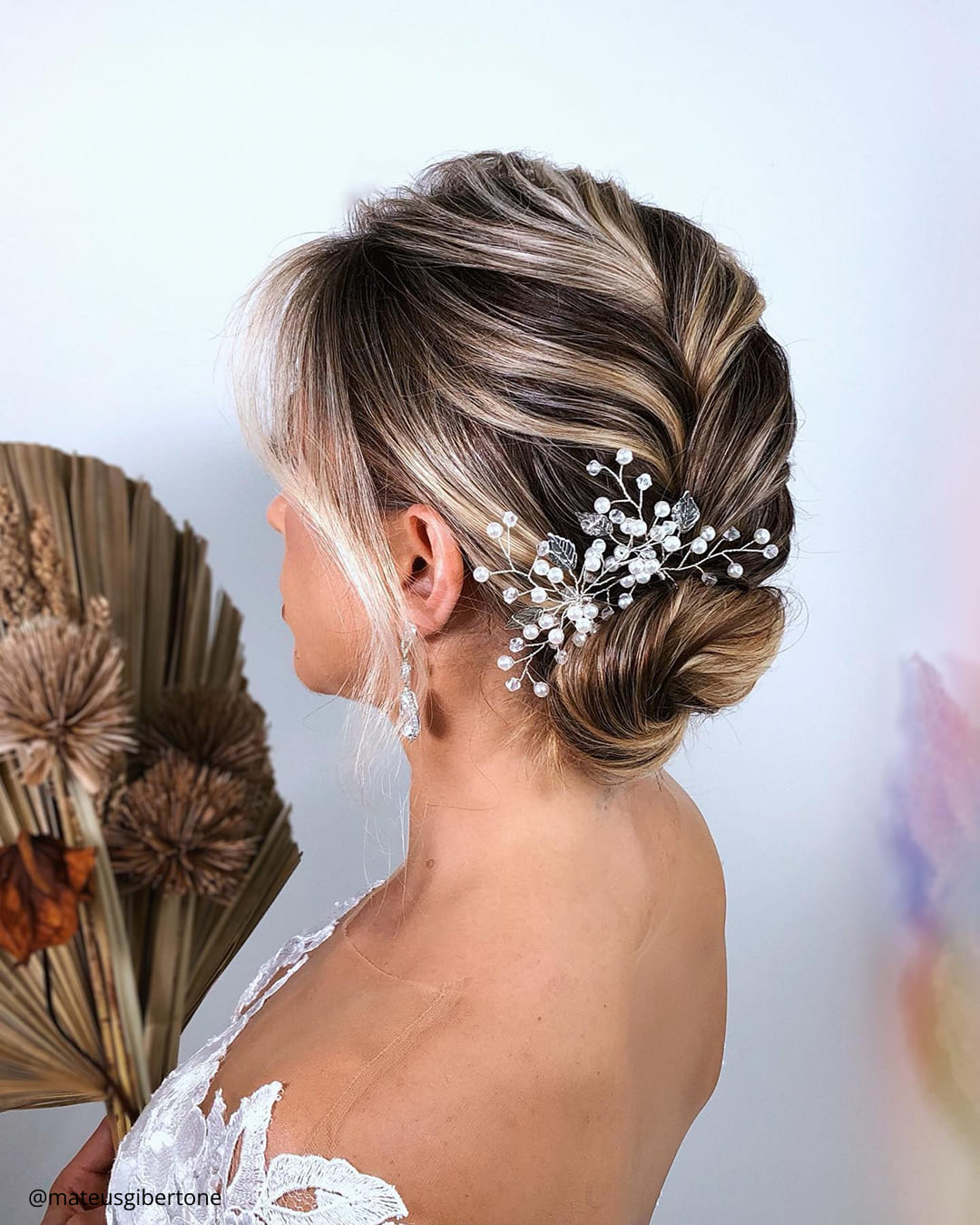 Low Braided Bun