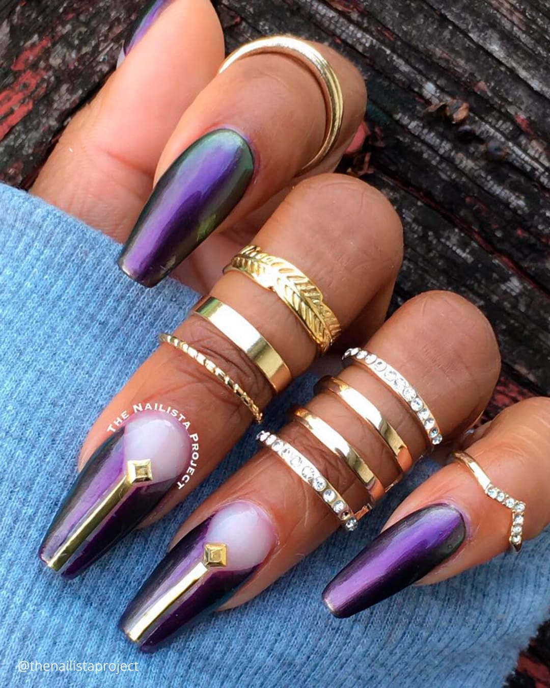 Simple Classy French Wedding Nails