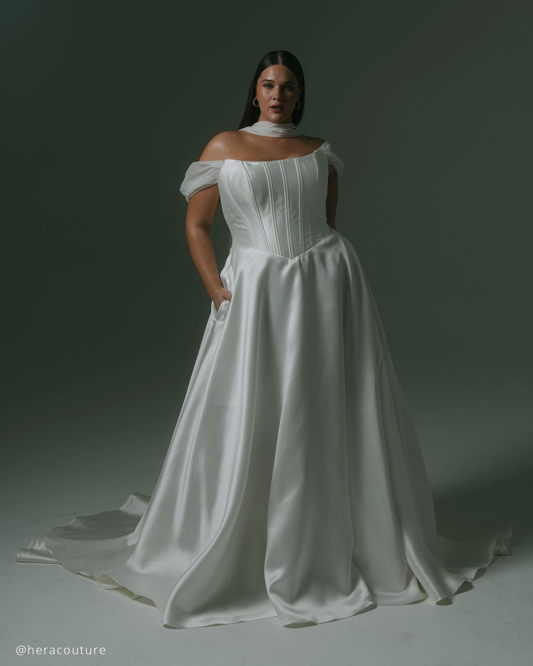 Colorful Unique Plus Size Wedding Dresses