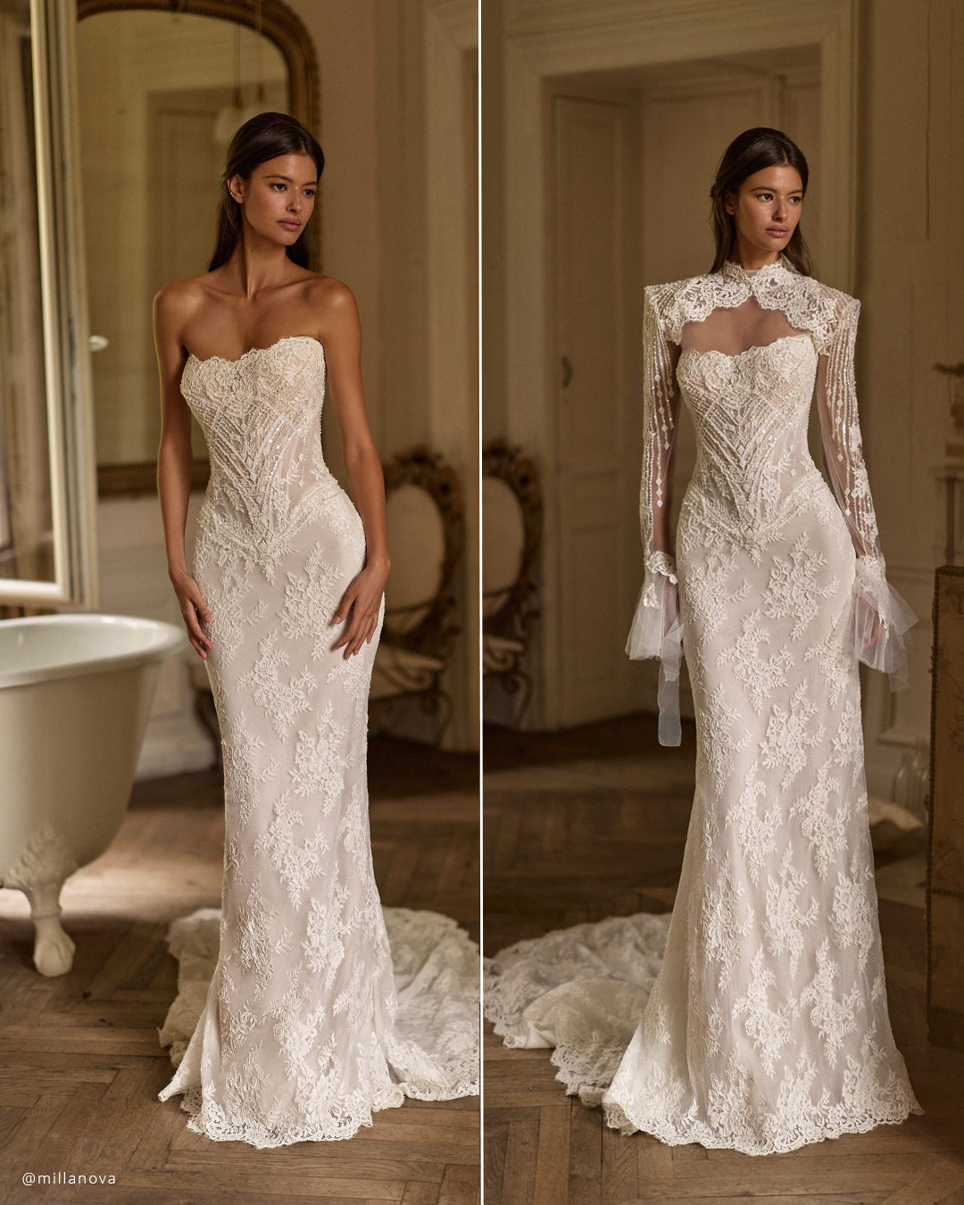 Long To Short Convertible Wedding Dress Ideas