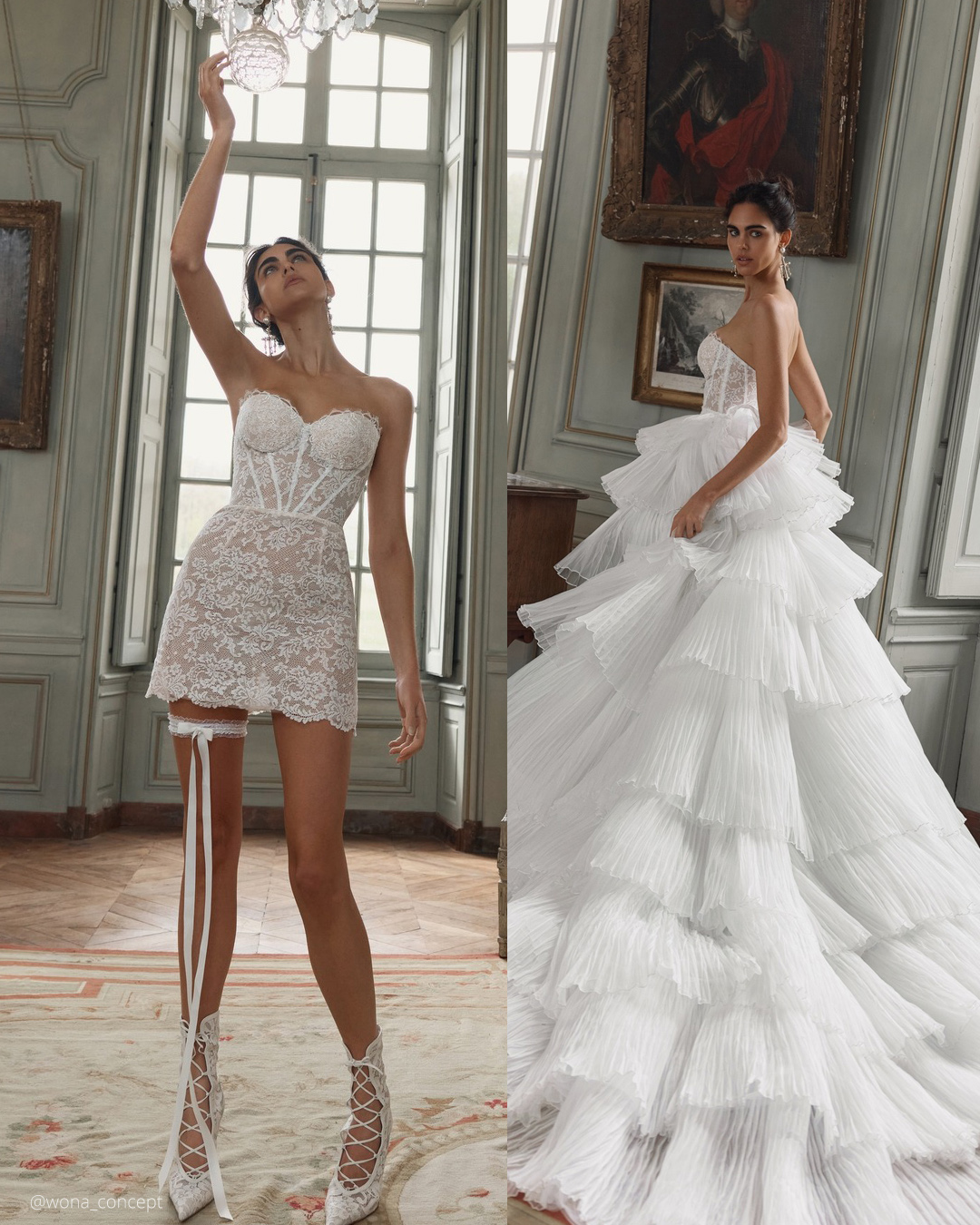 Long To Short Convertible Wedding Dress Ideas