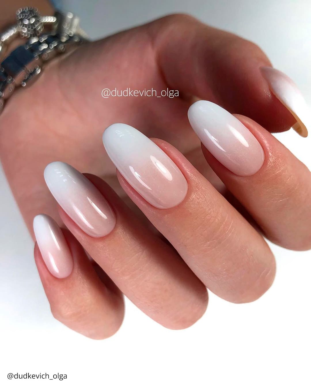 Nude Ombre Nails