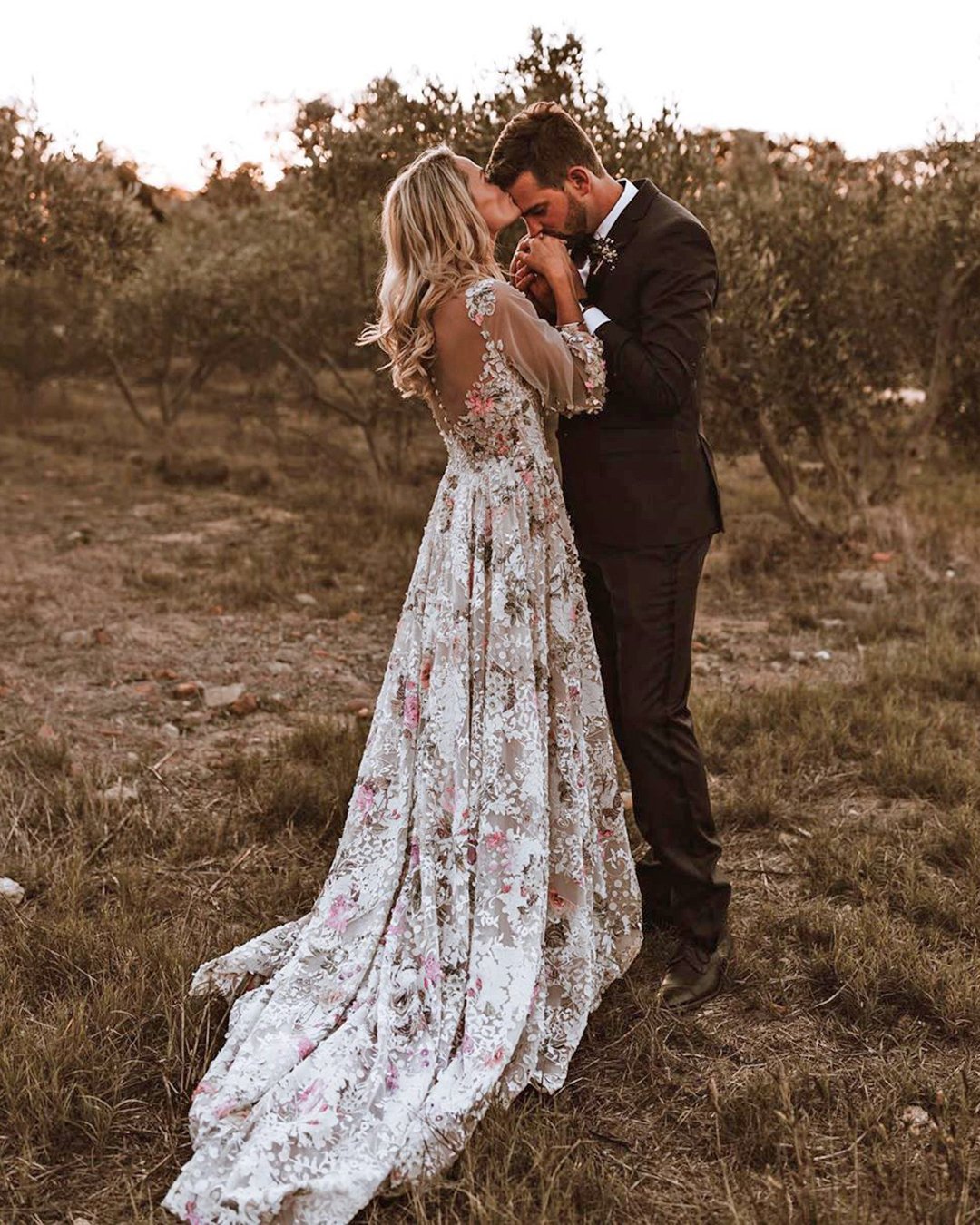 Most Popular Floral Gowns