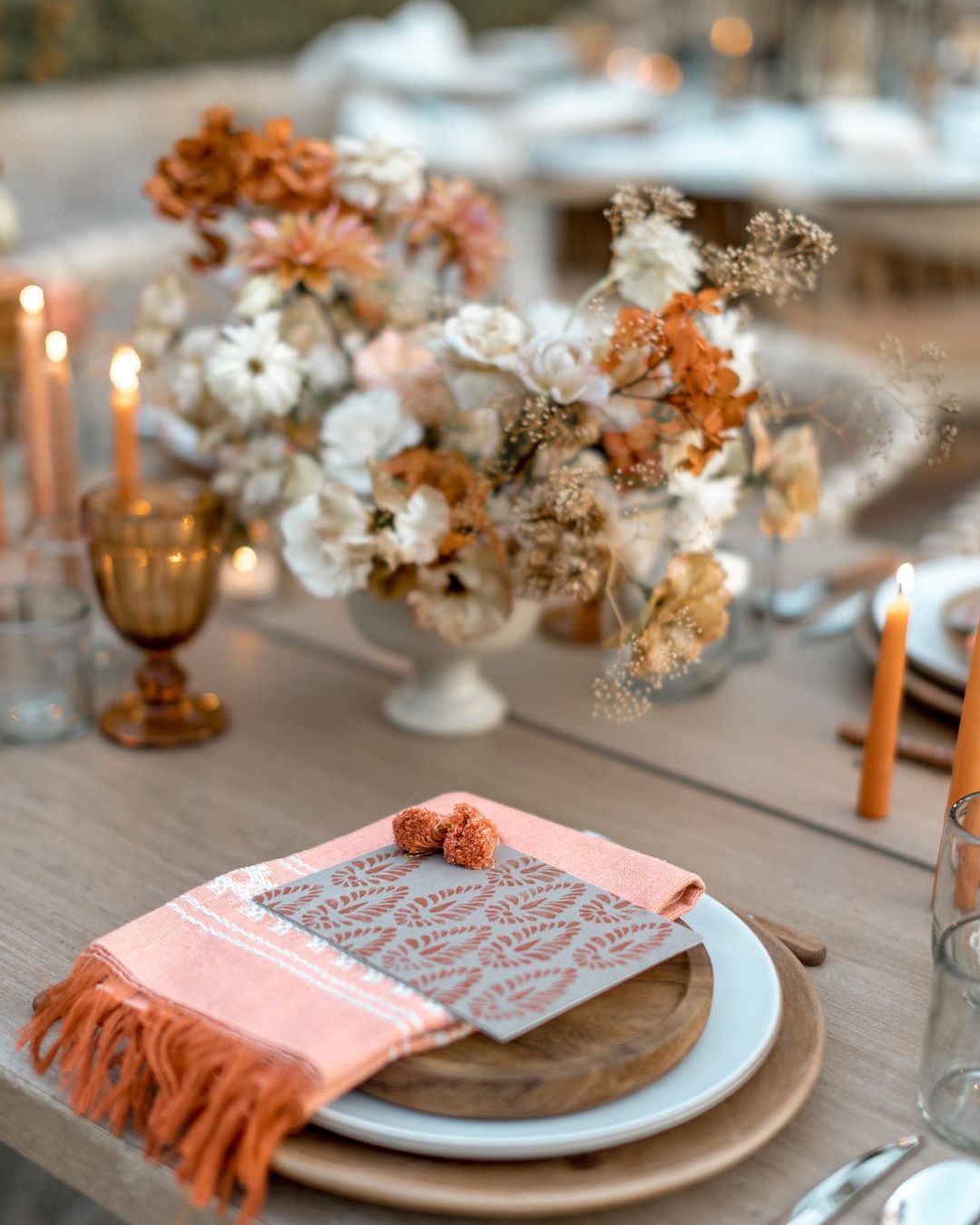 coral wedding decorations table decor