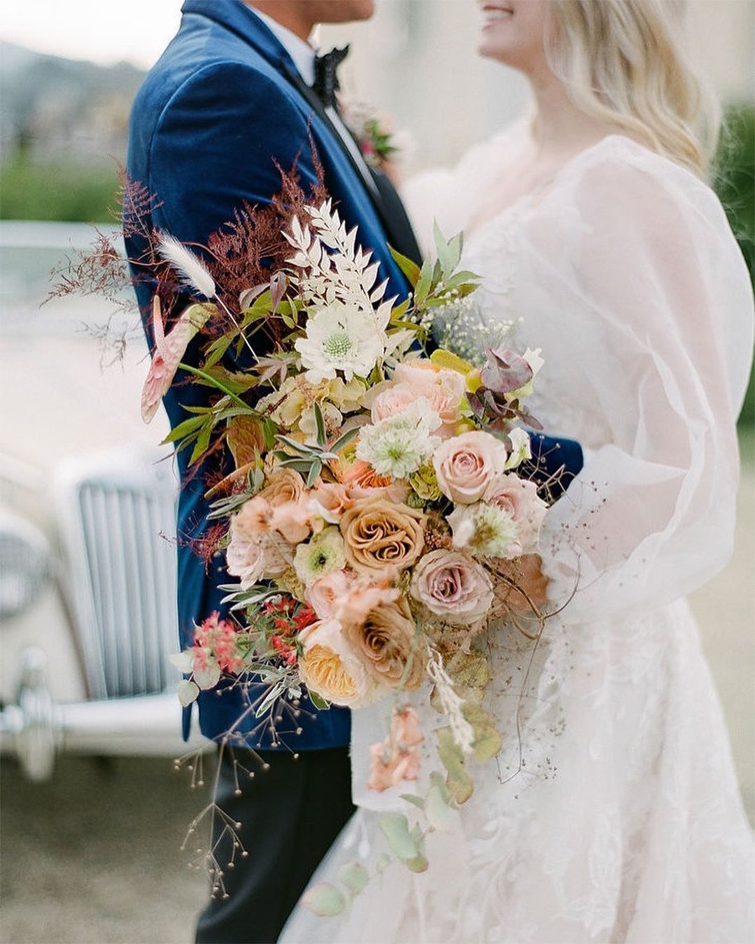 coral wedding decorations beautiful bouquet
