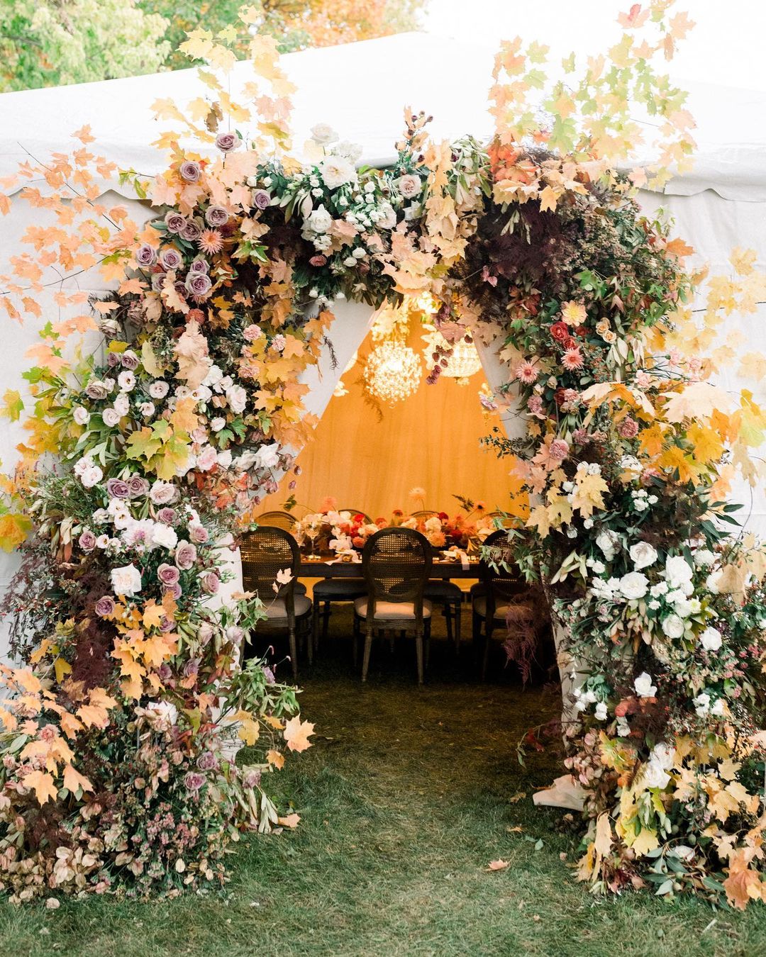 coral wedding decorations wedding arch