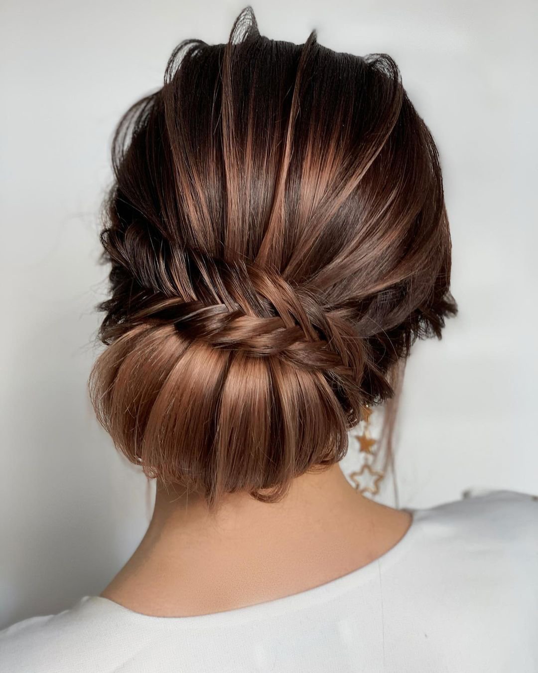Braided Chignon Hairstyle Ideas