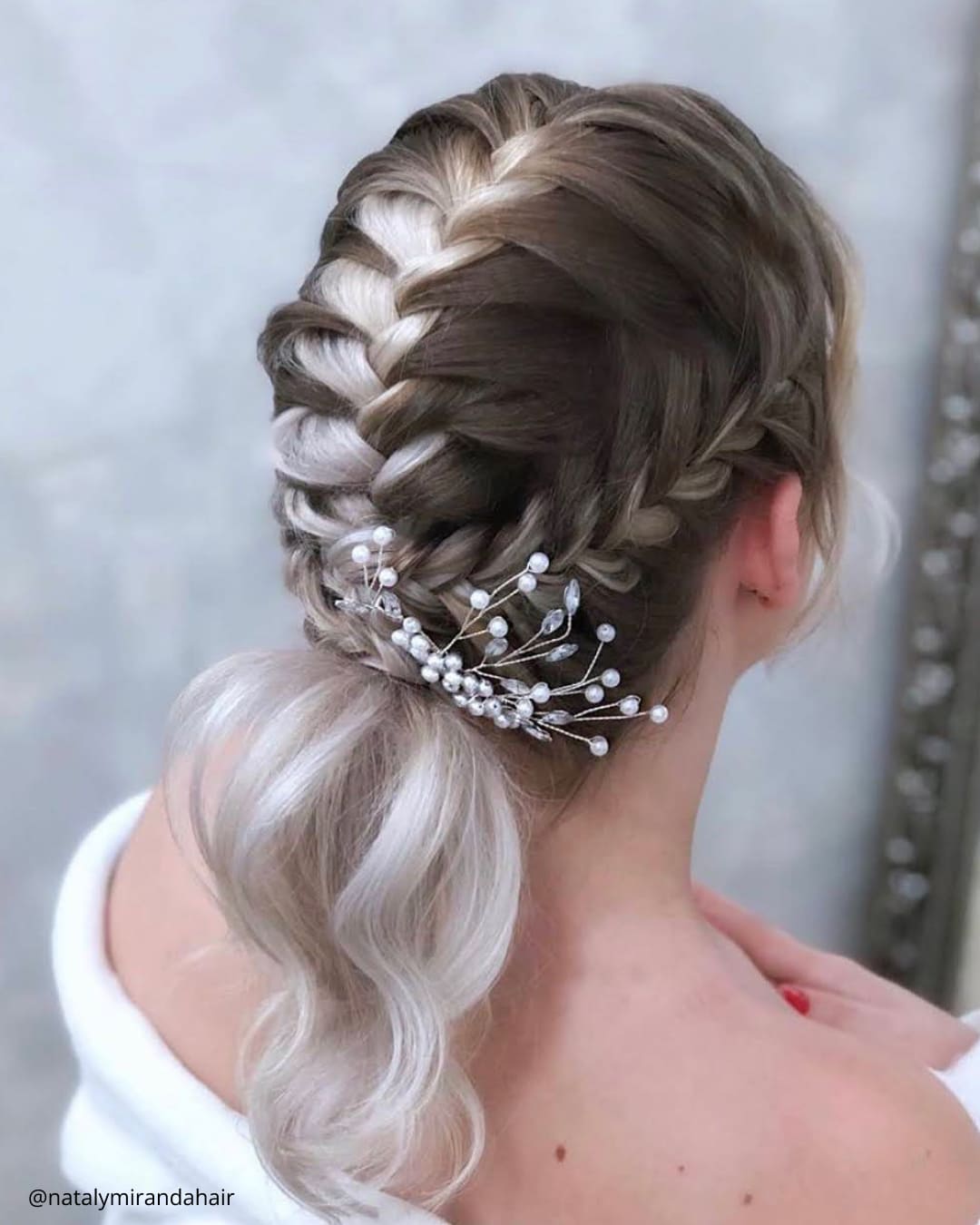 Bridal Pins For Updos With Braids