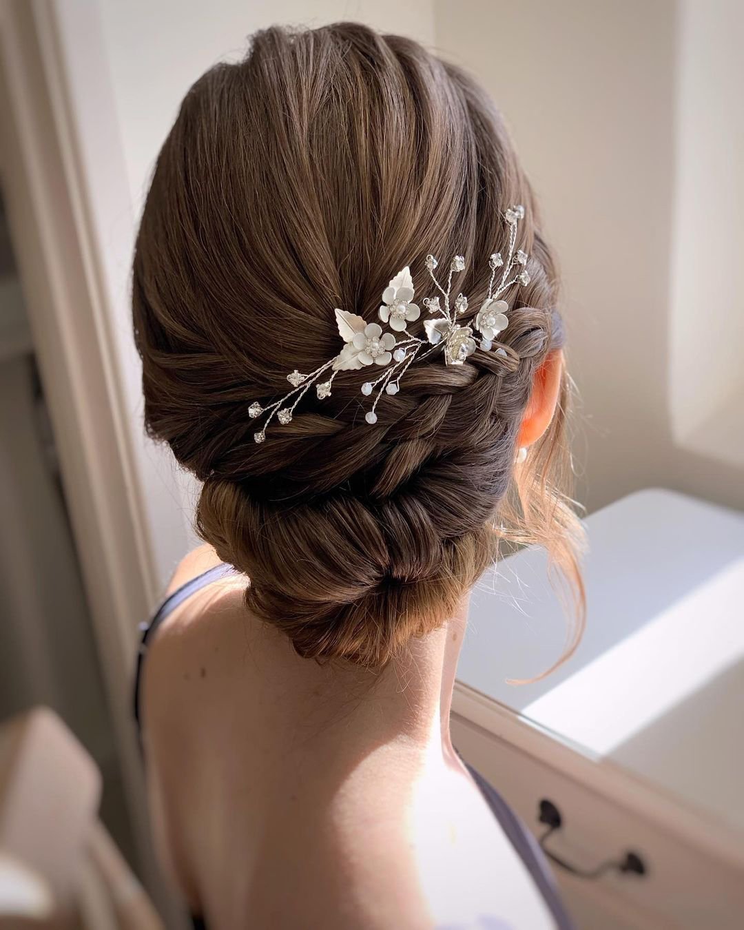 Elegant Braided Updos For Wedding