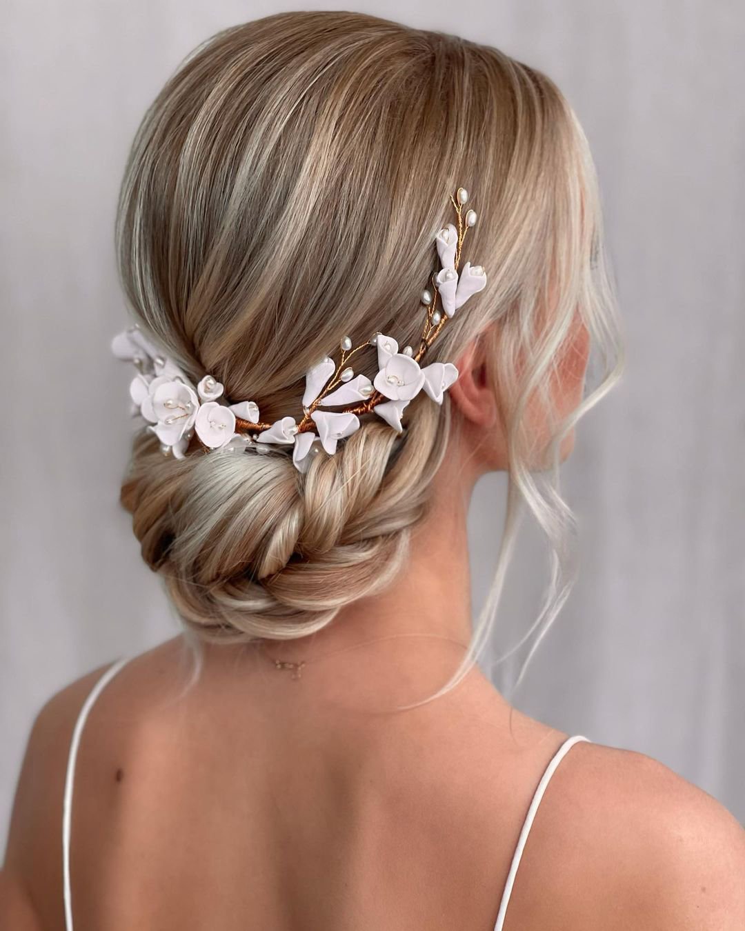 Braid Ideas For Messy Bridal Updo