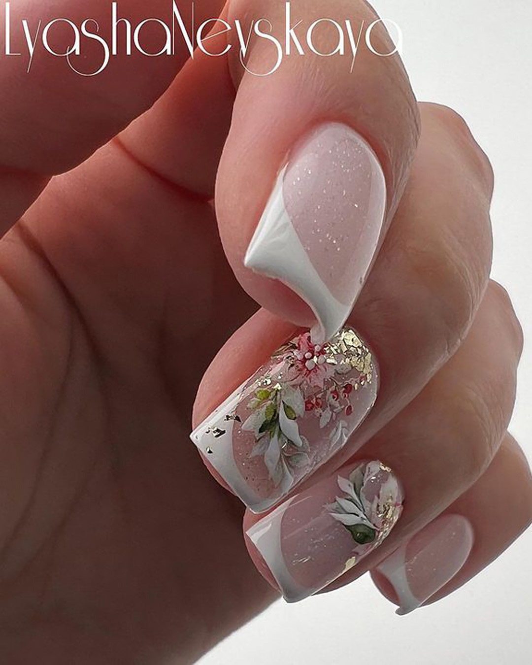 Adding Sparkle and Glamour to Summer Wedding Nails