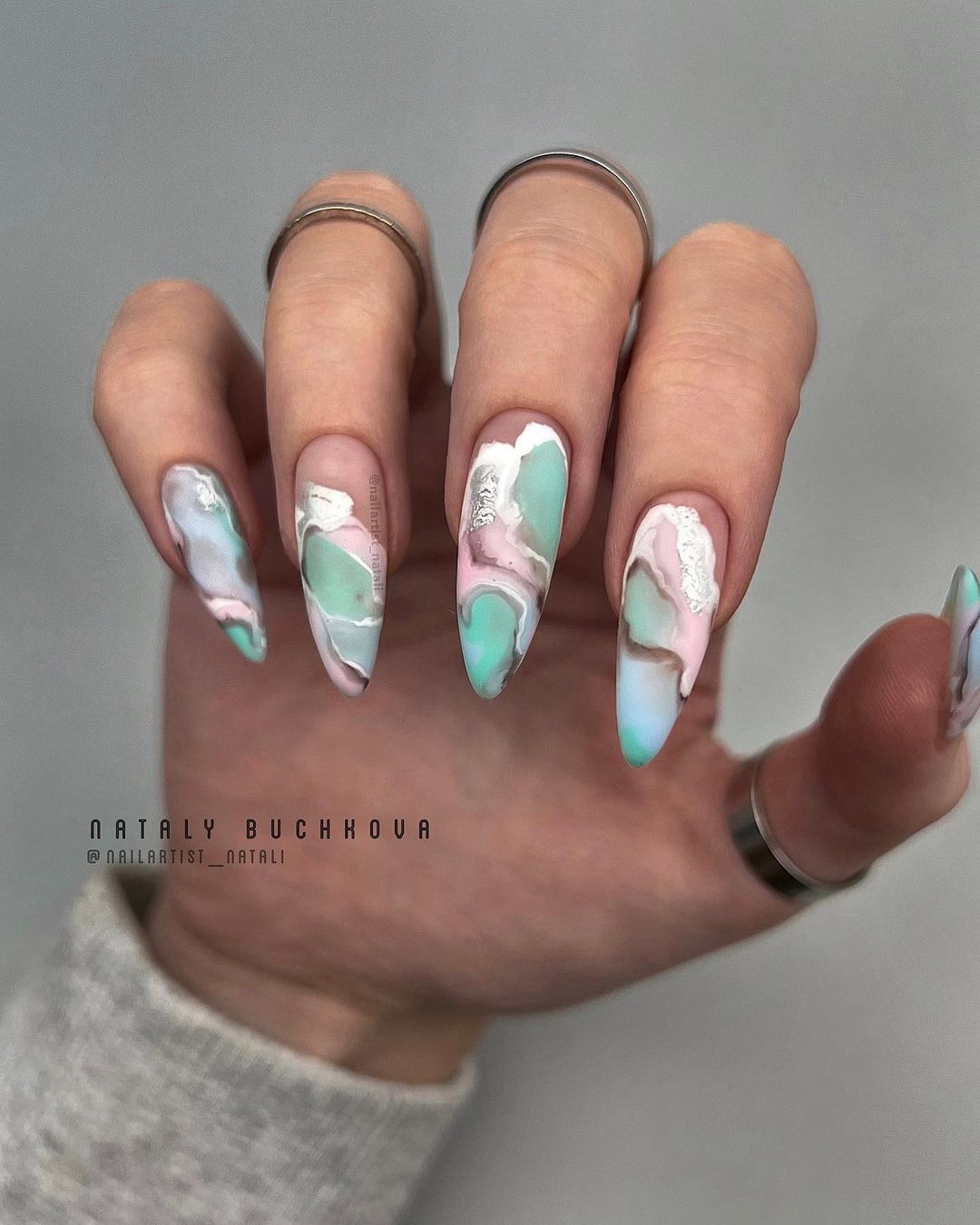 Gel Nails For Summer Wedding