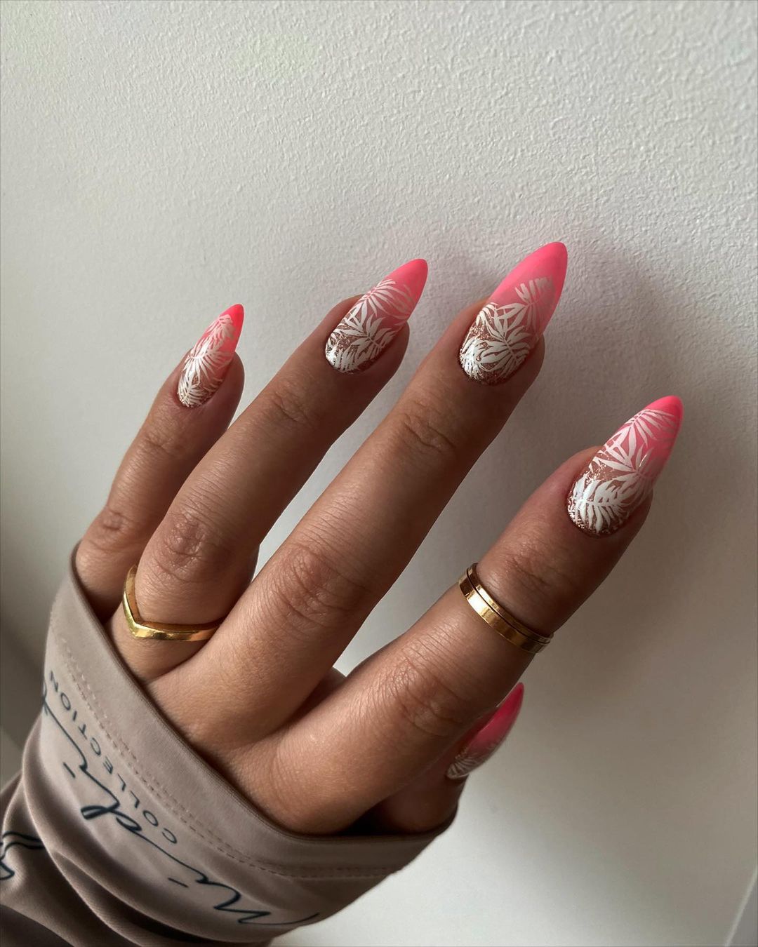 Acrylic Nails For Summer Brides