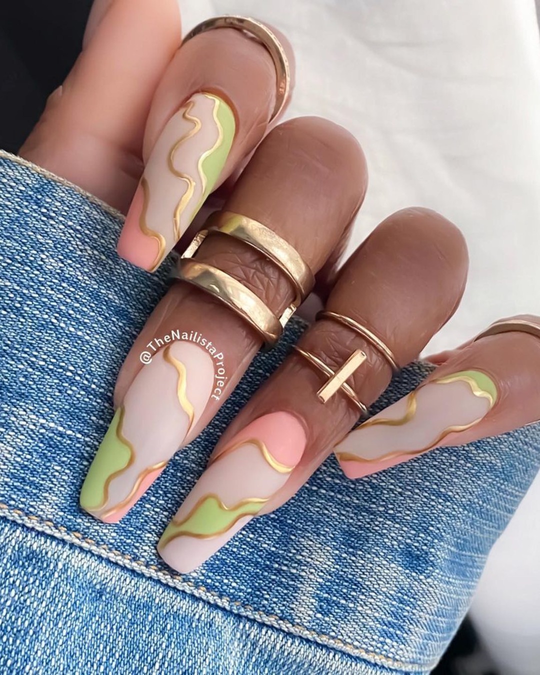 Acrylic Nails For Summer Brides