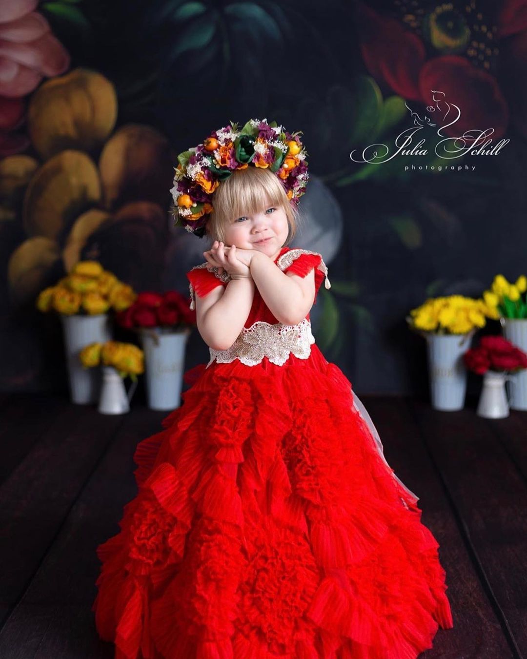Black Flower Girl Dresses