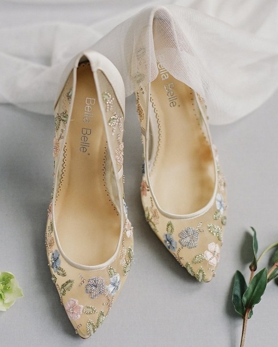 Nude Bridesmaid Shoes