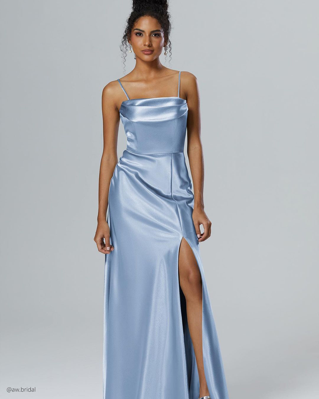 Powder Blue Bridesmaid Dresses