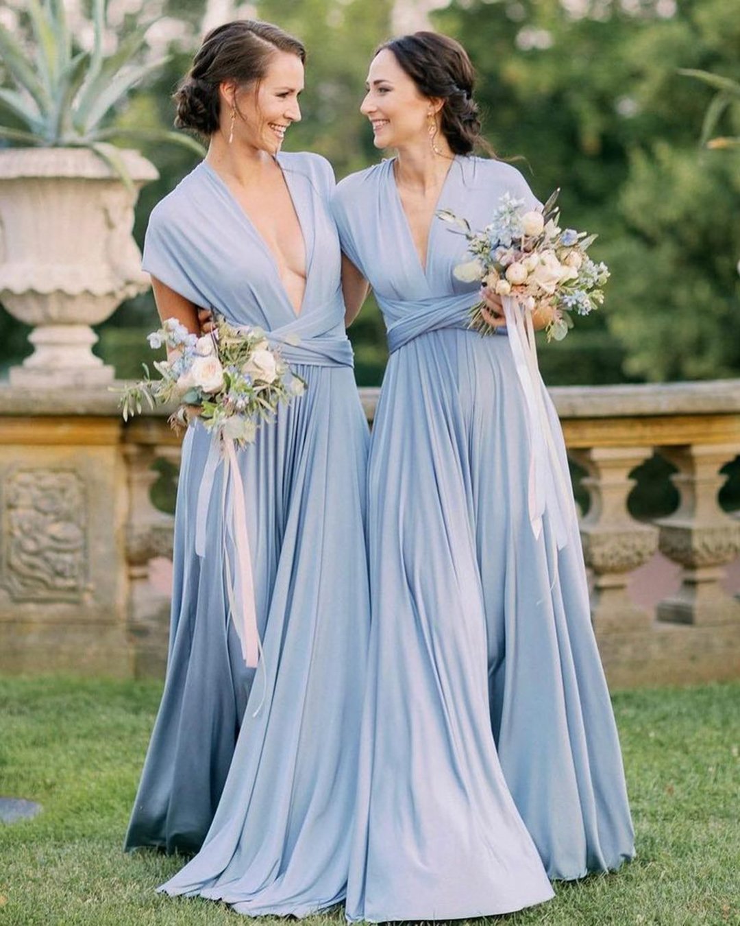 Light Blue Bridesmaid Dresses