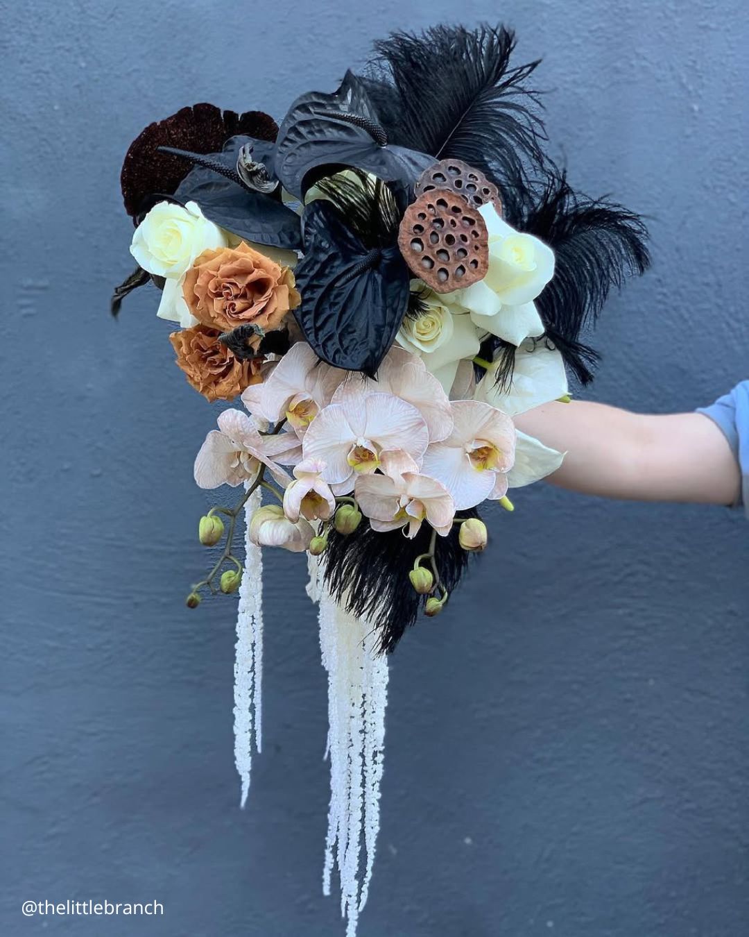 Bouquets In A Boho Style