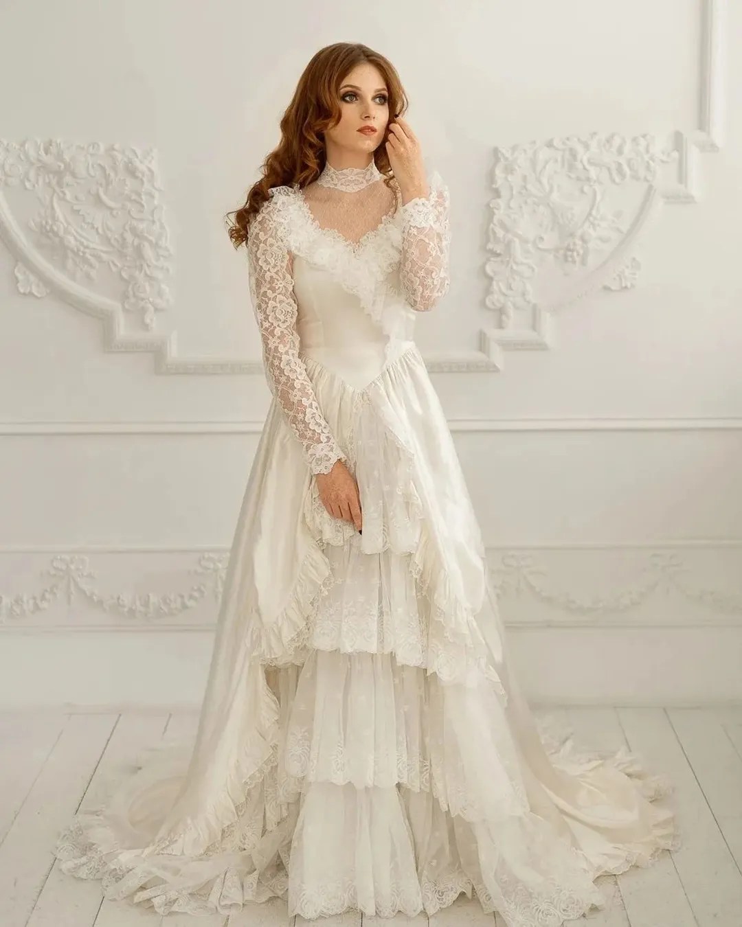 Lace Victorian Inspired Wedding Dresses