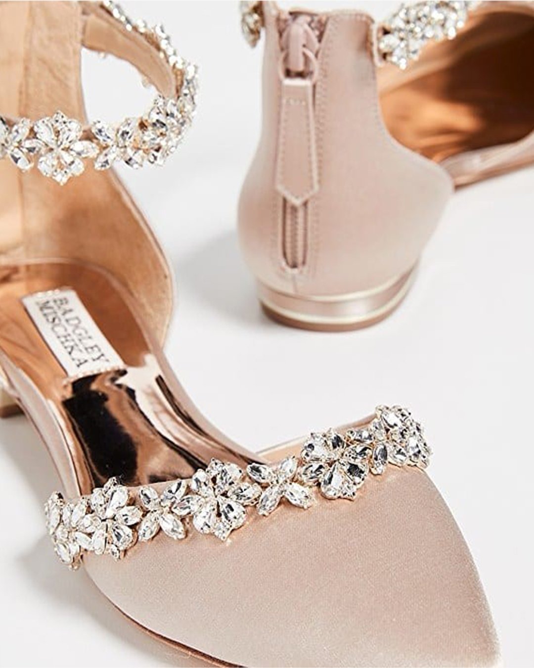 Pearl Bridal Flats Shoes