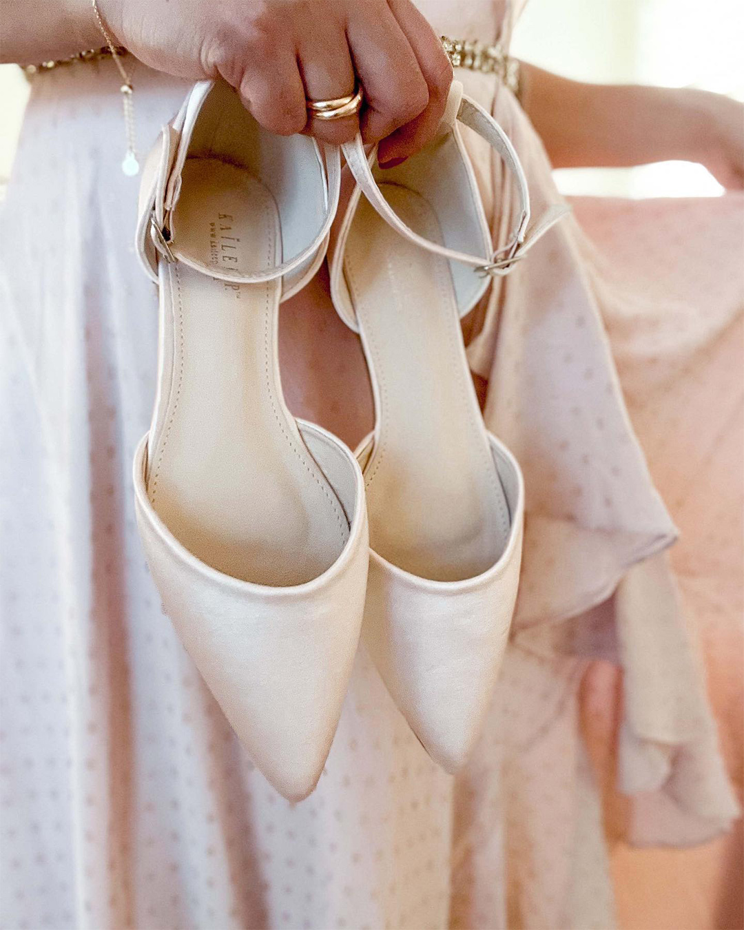 Gold Flats For Wedding