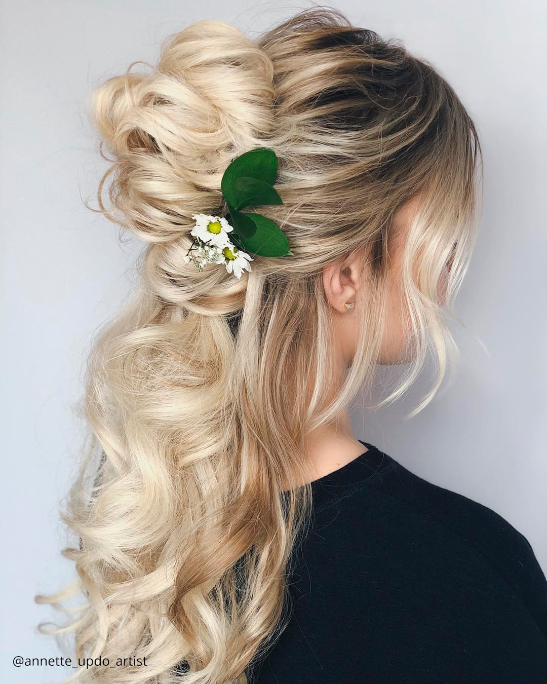 Extremely High Volume Updos