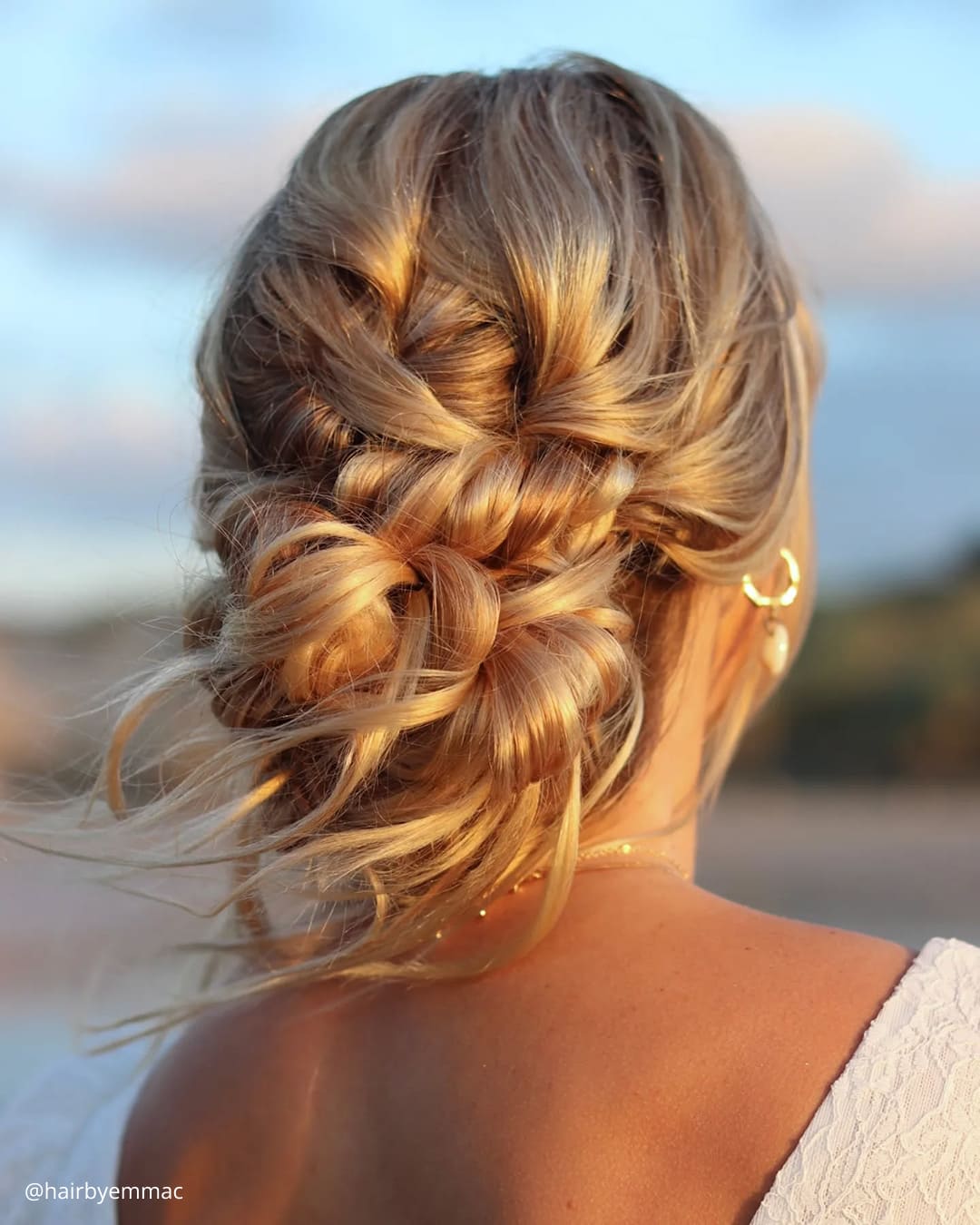Wedding Hair Side Updos