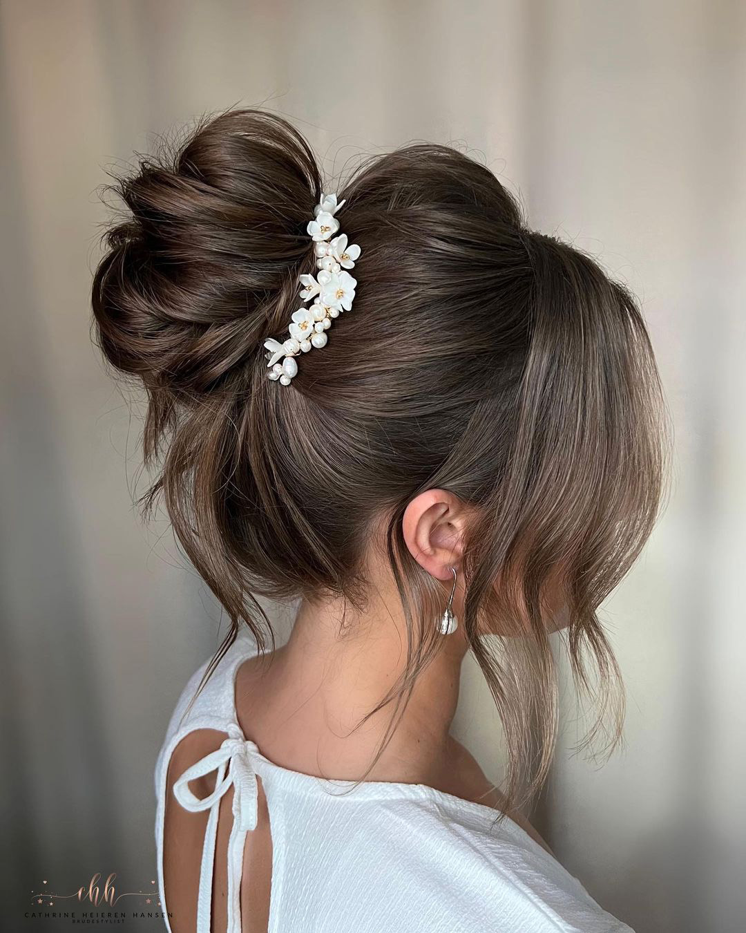 Wedding Updos For Medium Length Hair